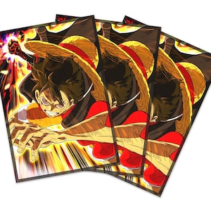 Roi des pirates | 70 pochettes de taille standard ou 60 pochettes de taille japonaise (mat)