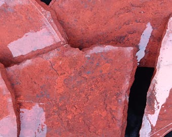 Thor's Blood jasper/agate. Washington State lapidary slabs for making cabochons etc..