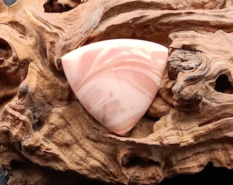 Peruvian Pink Opal Cabochon, suitable for jewelry or display  #PPO013