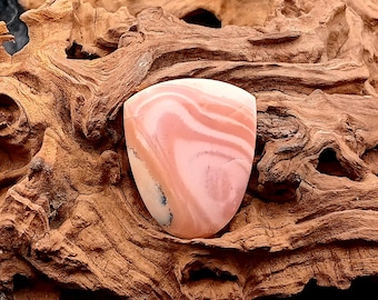 Peruvian Pink Opal Cabochon, suitable for jewelry or display  #PPO 014