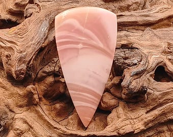 Peruvian Pink Opal Cabochon, suitable for jewelry or display  #PPO012