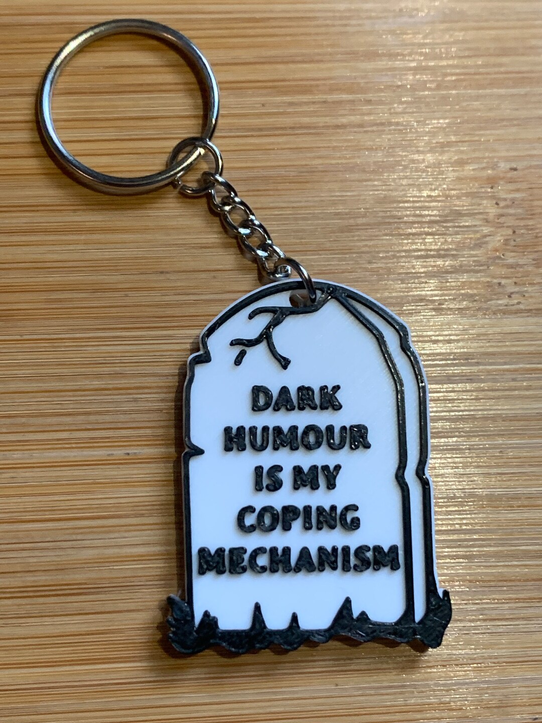 Dark Humour is My Coping Mechanism Novelty Keyring Etsy
