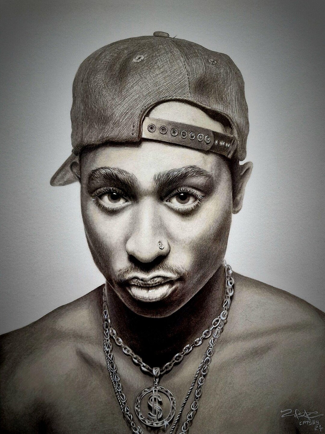 Tupac Shakur, 2PAC, Hip-hop, Rap Fan Art, Tupac Portrait Print. - Etsy