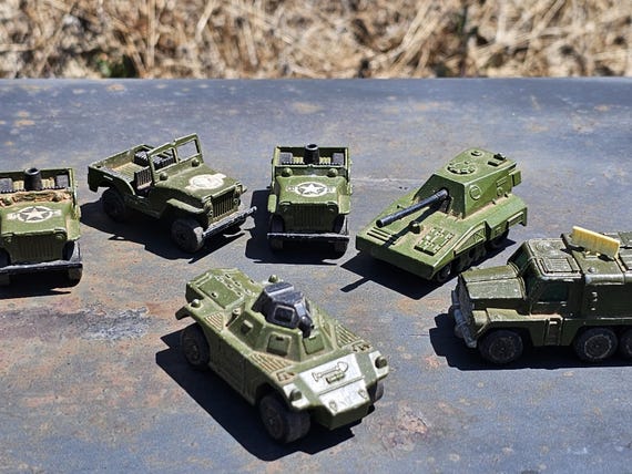 Vintage Matchbox Military Vehicles Lot - Etsy