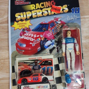 Vintage Nascar Stock Car Set - Etsy