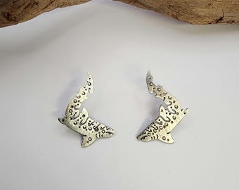 Leopard Shark Stud Earrings
