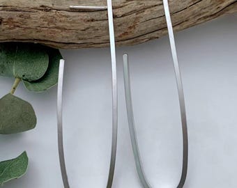 Grote 'J'-ringen van sterlingzilver