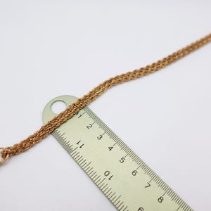 Signed KJL White Coral Pendant Necklace by Kenneth Jay Lane with Enamel on Gold Tone Metal - Statement Piece - with ruler showing necklace width
