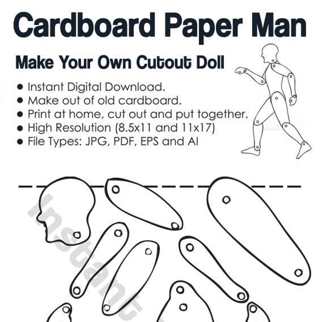 Create meme slap cube printout, paper doll template, paper