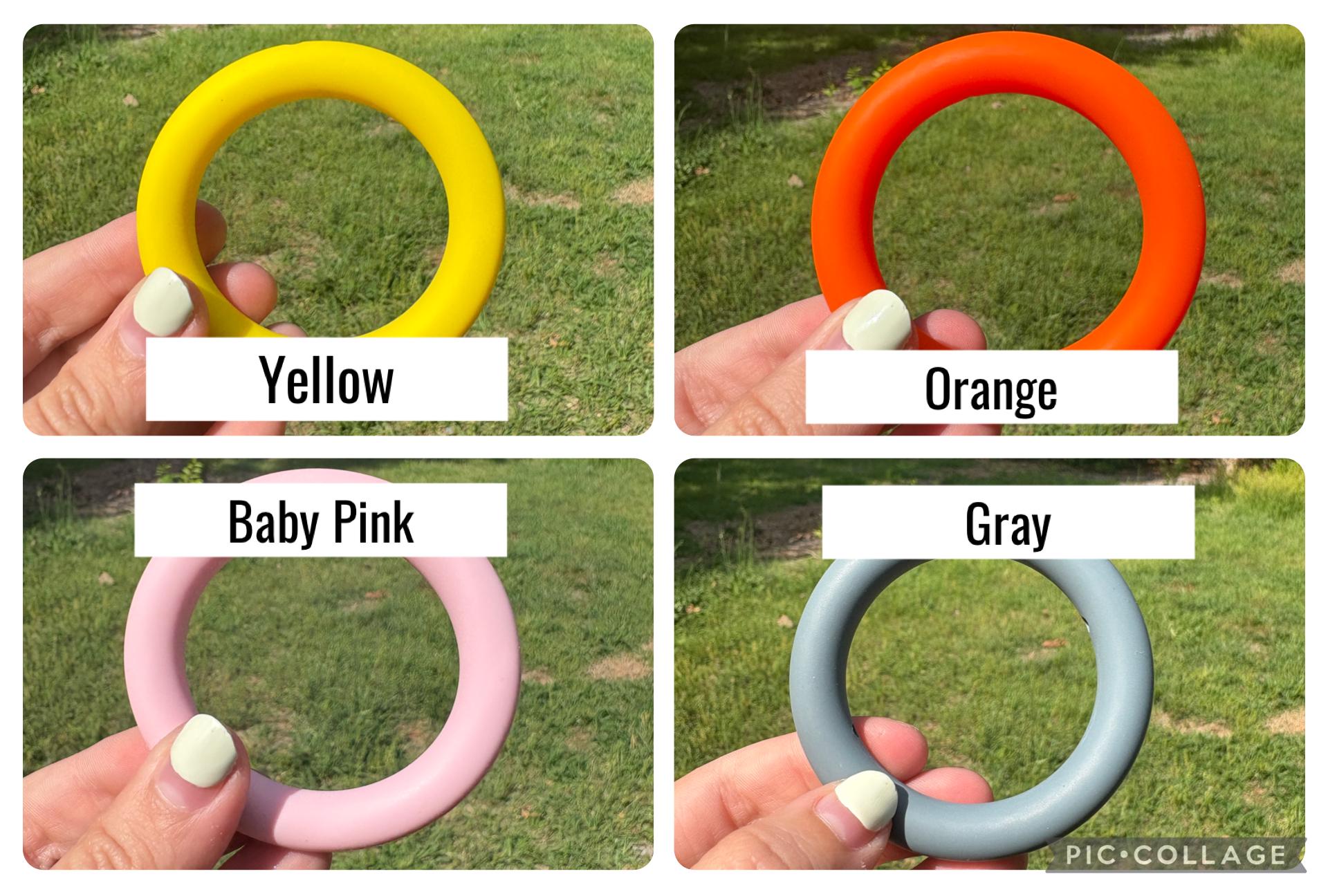 Solid Color Silicone Rings for Car Charms | Silicone Rings | Silicone ...