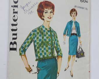 Butterick 2394 Misses' Skirt & Jacket Coordinates Vintage Pattern