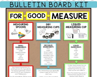 Measuring Equipment and How-to Bulletin Board Kit