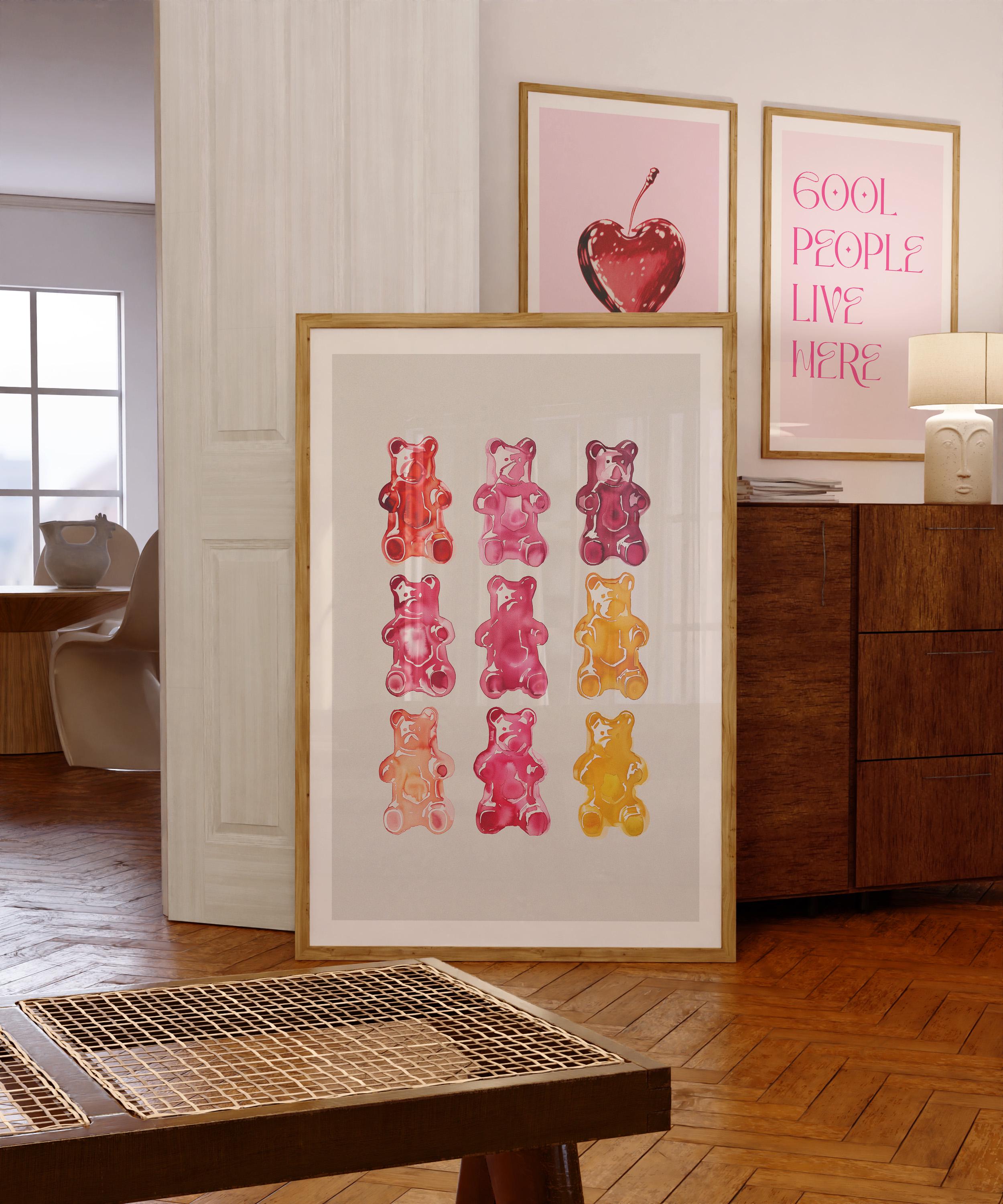 Gummy bear lamp - Etsy 日本