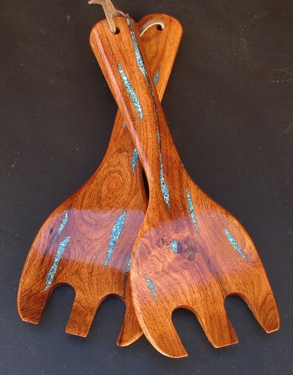 Multi Function Serving Handshandcrafted Wooden Salad Hands
