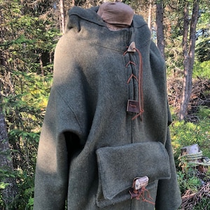 Woodsman Wooly made to order Wool BUSHCRAFT Hoodie Sz S 5XL Bild 1