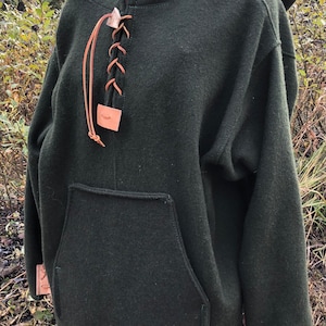 Woodsman Wooly made to order Wool BUSHCRAFT Hoodie Sz S 5XL Bild 9