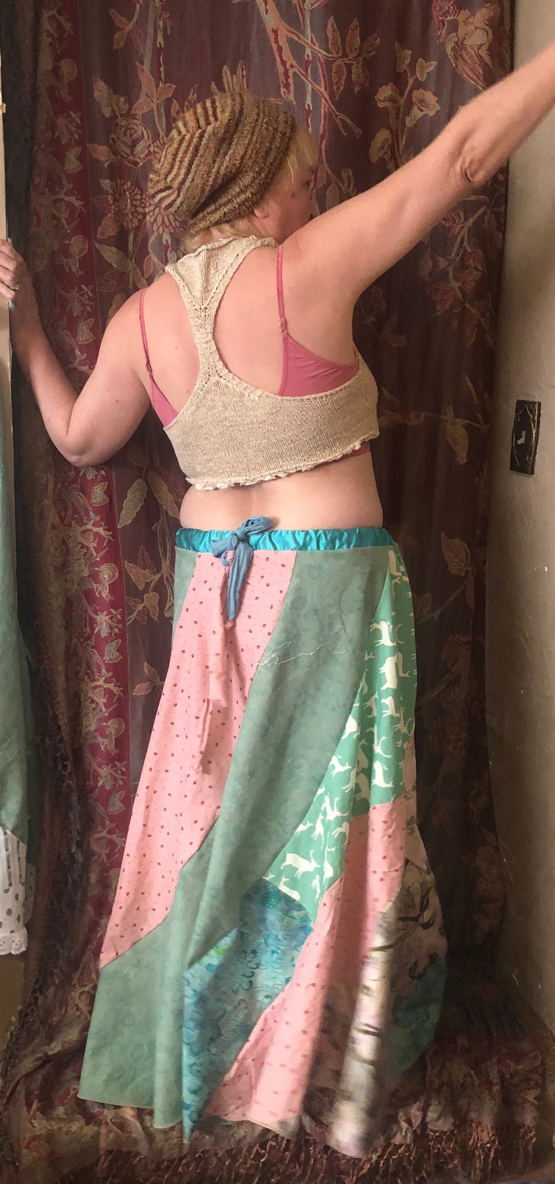 Woodland Forest Fairy Spring Swirl Skirt ML