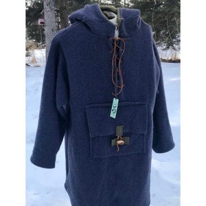 Woodsman Wooly made to order Wool BUSHCRAFT Hoodie Sz S 5XL Bild 4