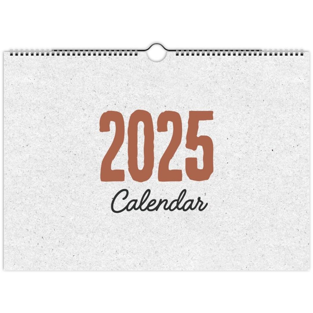 2025 Wall Calendar EU & Rest of World Monthly Planner,