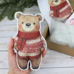 Felt Animal Sewing Kit for Kids: Craft Project, Christmas Gift