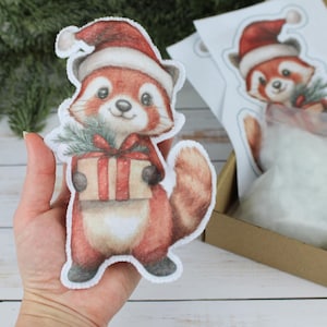 Felt Animal Sewing Kit for Kids: DIY Christmas Craft Set