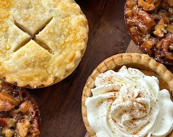 Back in Stock 1 Dozen Assorted Box of Mini Pies / Gift