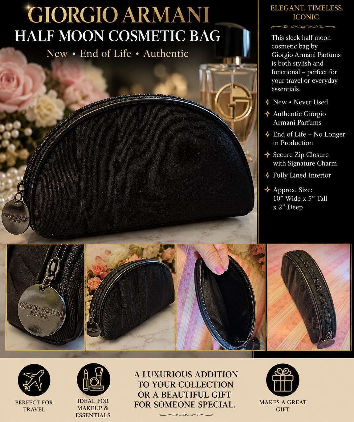Giorgio Armani Beauty Case - Etsy