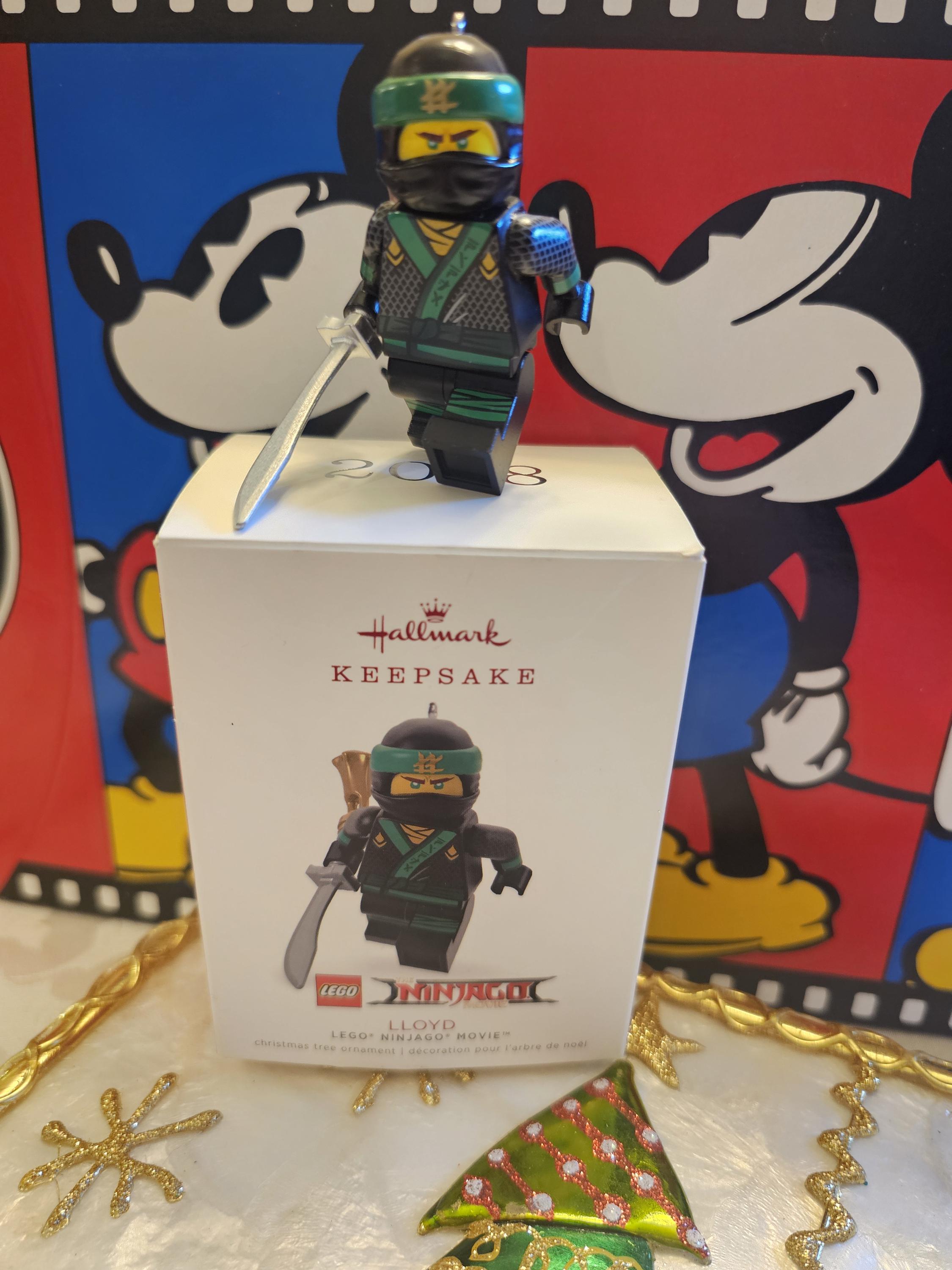 2018 Hallmark Lloyd Lego Ninjago Movie Collectible Ornament