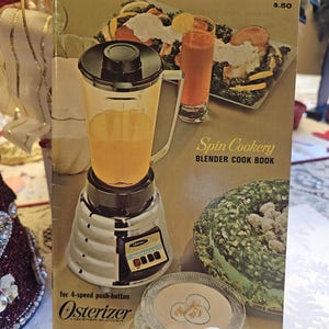 Vintage 1968 Oster Blender Cook Book
