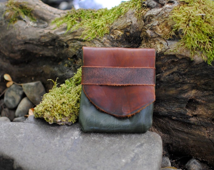 Forest Light Traveler Eco Leather Pouch Etsy