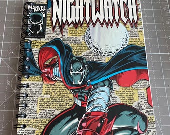Handmade Marvel Comics Nightwatch Sketchbook 30 Page, 110lb Paper for Comic Book Fans & Artists  Gift Web of Spiderman