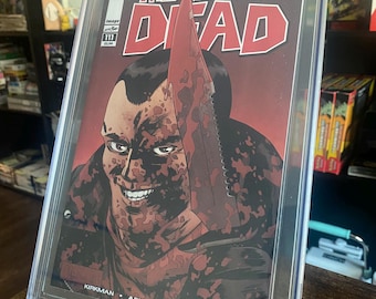 Walking Dead #111 CGC 9.6 - Death of Spencer Monroe Key Comic Issue, Graded Collectible, Rare Find for Fans