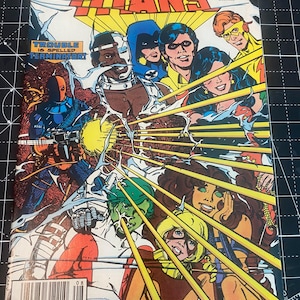 New Teen Titans #34 (1983) Early Deathstroke Appearance – Key Silver Age Comic, First Deathstroke Cover – Vintage DC Key Issue