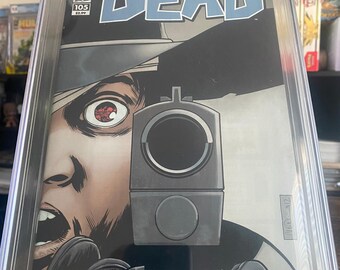 The Walking Dead #105 CGC 9.6 Carl Grimes Graded Comic Book Image Robert Kirkman