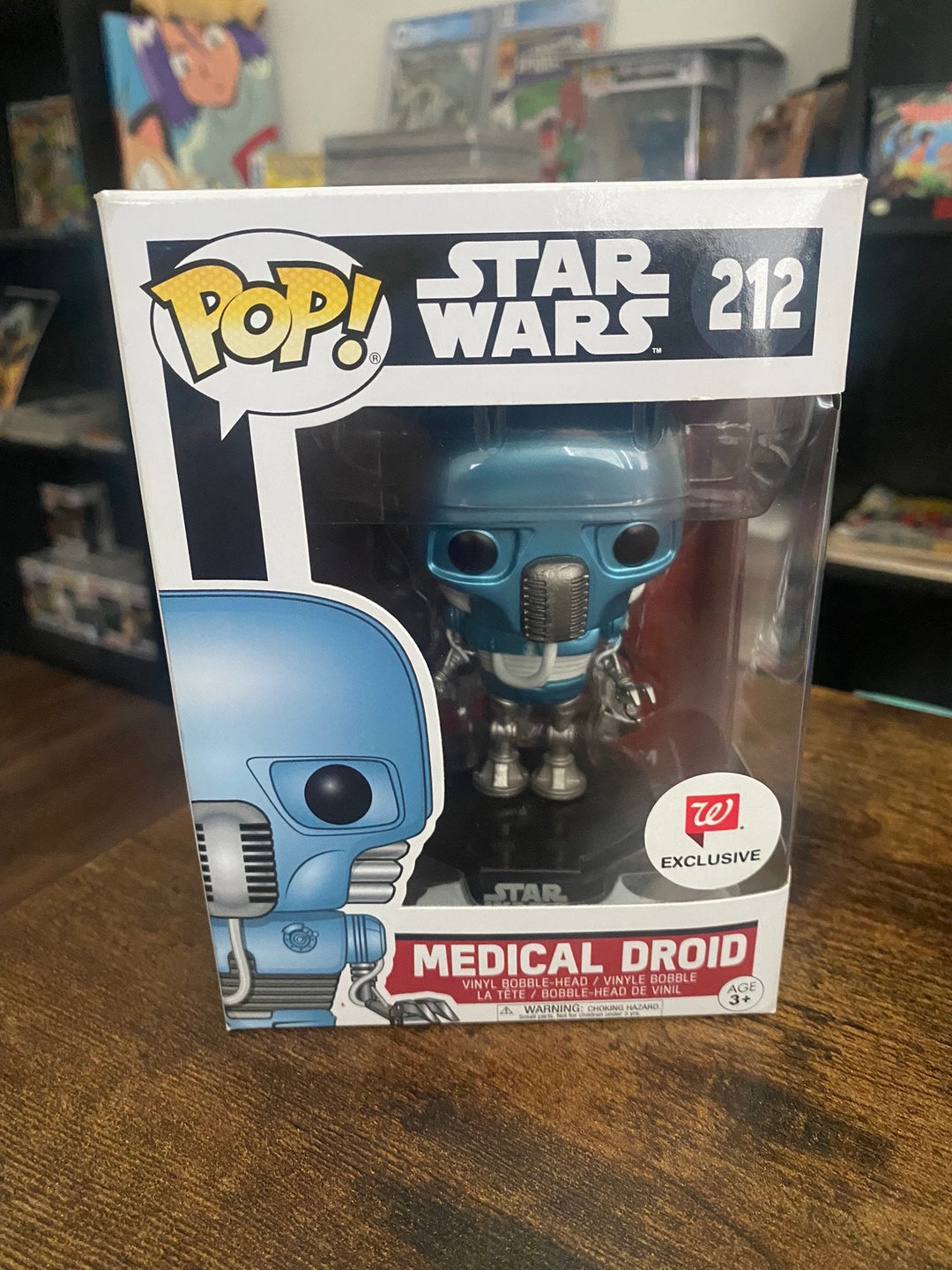 Funko Pop! Star Wars 212 Medical Droid Walgreens Exclusive