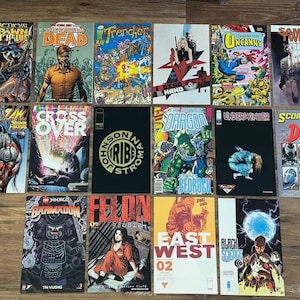 20 Indie Comics Comic Book Mystery Grab Bag Lot!  No Duplicates. Image Comics IDW Spawn Teenage mutant ninja turtle, Boom! Studios SIKTC