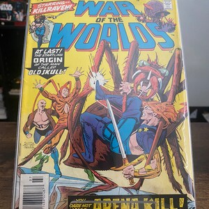 War of the Worlds #37 Newstand 25c Vintage Comic Book Issue Starring Killraven Comics Collector Gift
