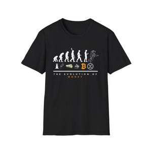 XRP T-Shirt - The Evolution of Money | Crypto Shirt for Blockchain and Digital Currency Fans | Bitcoin XRP Merchandise