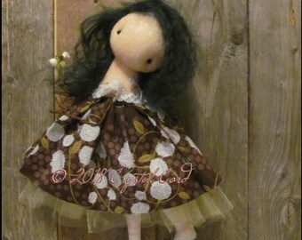 Fairy wall art decor ornament Whimsical holiday gothic cottage decor chic farmhouse decor shabby primitive creepy cute woodland decor Farm
