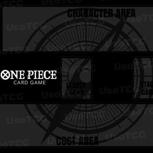 One Piece TCS Krabbeldecke [Digitale Datei] - Basic Dark Black Mat 24x14