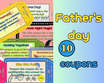 Father's Day Coupons, Father's Day gift, Father's Day gift idea