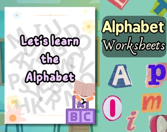 Alphabet Worksheets | Printable Kids' Learning PDF