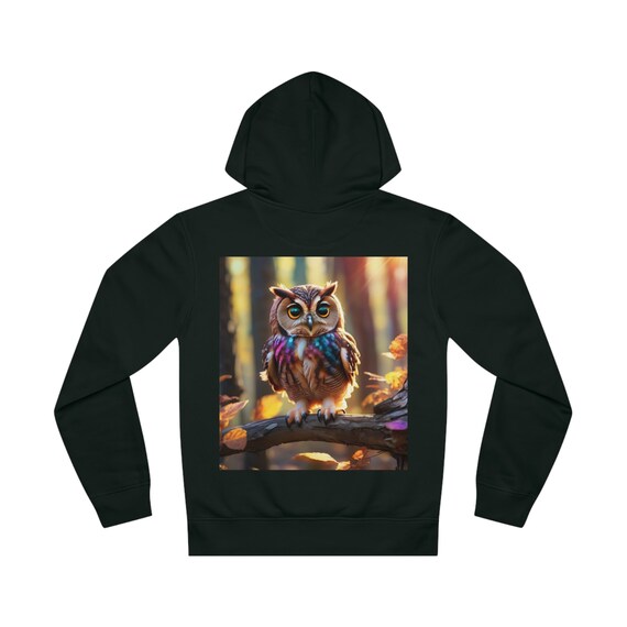 Oversized Owl Hoodie Cozy Unisex Sweatshirt for Men Women Trendy Graphic Owl Design Warm Winter Hoodie Comfortable Streetwear Etsy UK