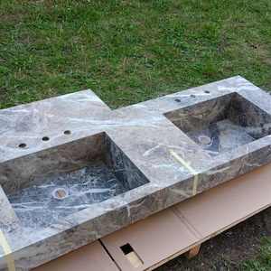 Ceramic sink, made to order.