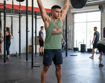 Spartan Strength & Conditioning Tank Top | Weightlifting Fitness Tank