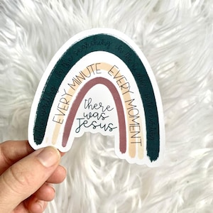 christian stickers, christian vinyl decal, waterproof Christian stickers, Bible journal stickers, faith stickers, religious stickers, jesus