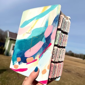 PERSONALIZE Bible,NIV The Jesus Bible, Bible with Installed Laminated Tabs,  NIV Bible, Leather,Gift Bible, Holy Bible, Bible Tab Package