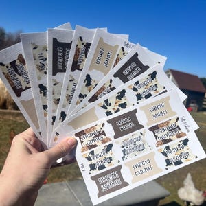 Simple Phrase Bible Tabs with Pretty Gifts for Christian Bible Tab Sticker Jesus Double Sided and Laminated with Adhesive