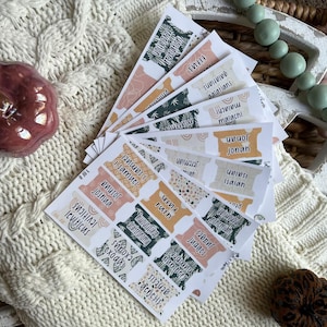 This won&#39;t take my praise Books Bible Tabs with Pretty Gifts for Christian Bible Tab Sticker Jesus Double Sided and Laminated with Adhesive