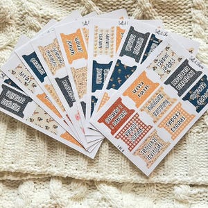 Chicken Bible Tabs with Pretty Gifts for Christian Bible Tab Sticker Jesus Double Sided and Laminated with Adhesive